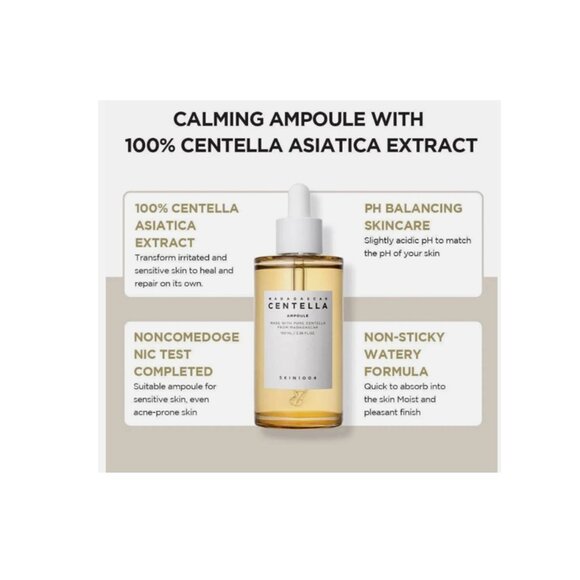 NEW SKIN1004 Madagascar Centella Ampoule 3.38 oz (100ml) K-Beauty Skincare - Picture 4 of 7